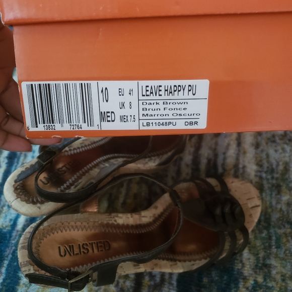 Unlisted Cork Wedge Sandals - Picture 12 of 15